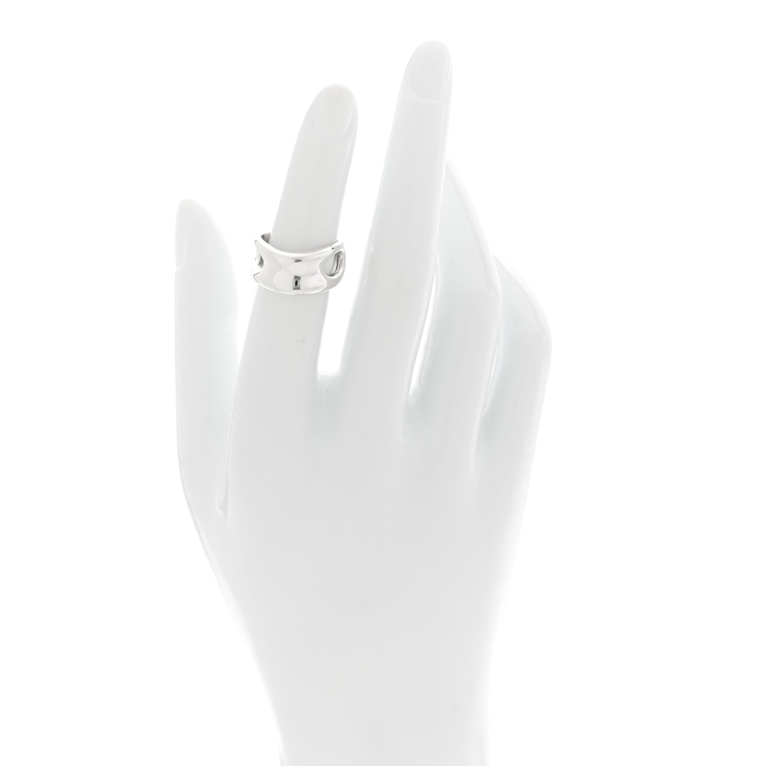 Sterling Silver Elsa Peretti Open Side Ring 49 4.75