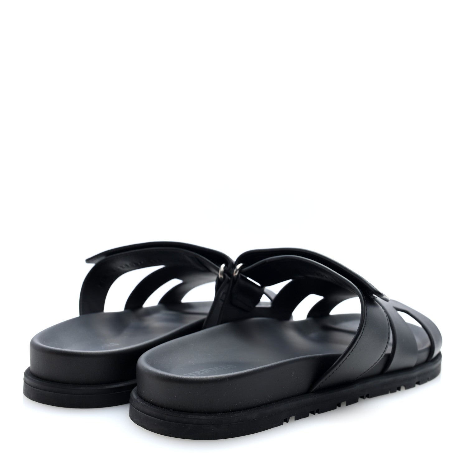 Calfskin Womens Chypre Sandals 39 Black