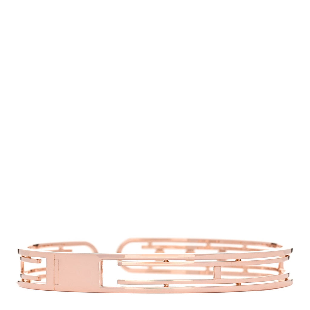 18K Rose Gold Diamond Move 10th Bangle Bracelet