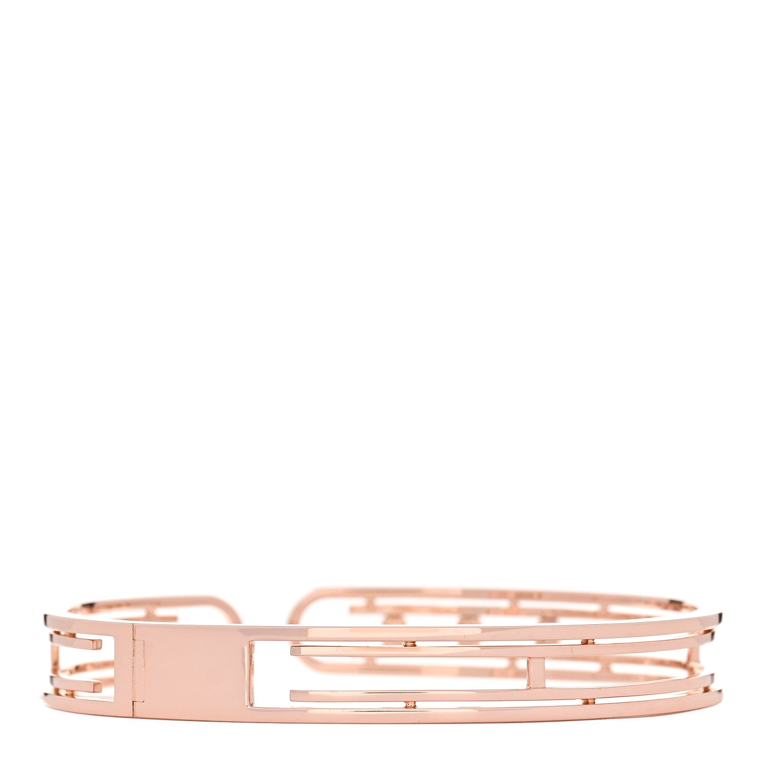 18K Rose Gold Diamond Move 10th Bangle Bracelet