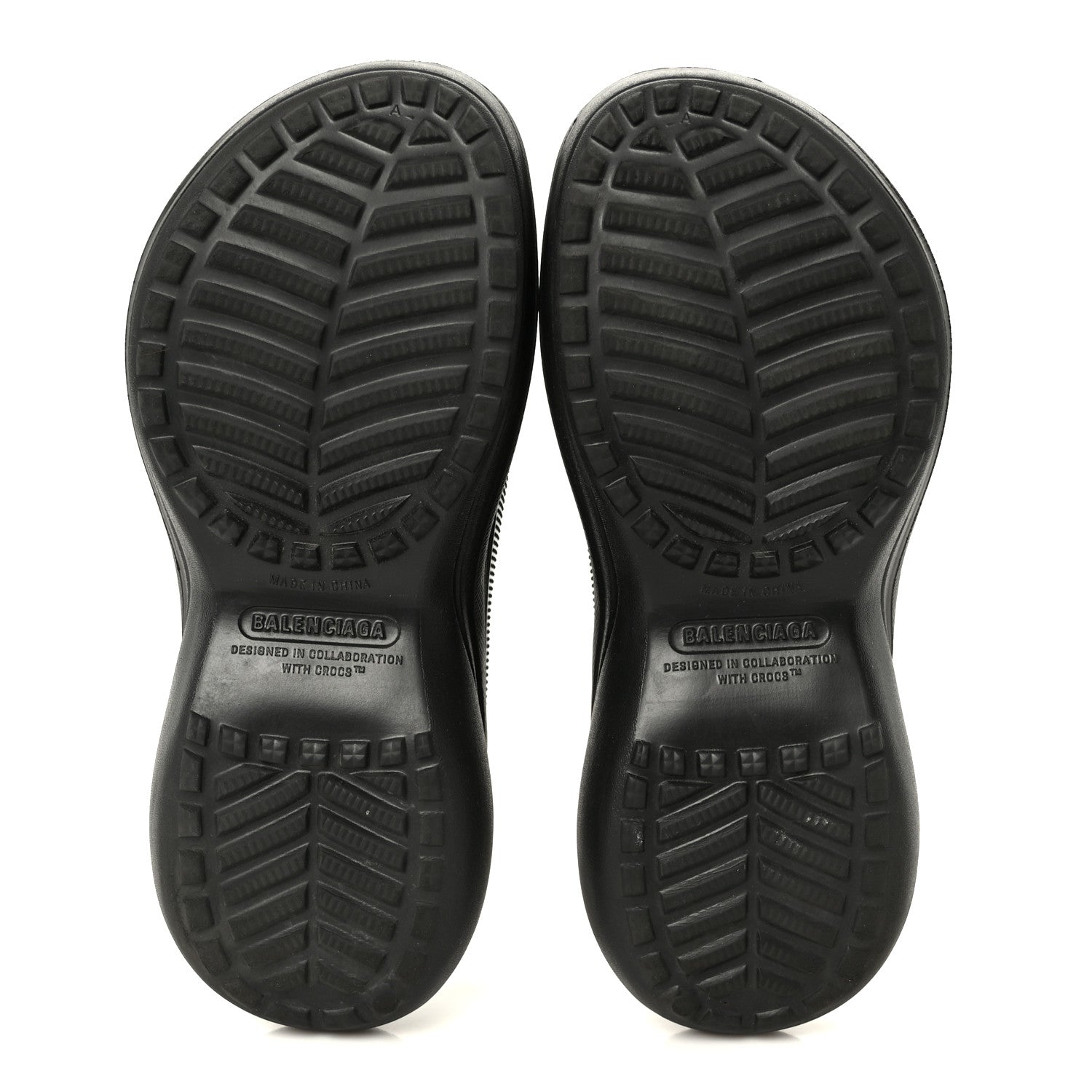 X CROCS Rubber Womens Mules 38 Black