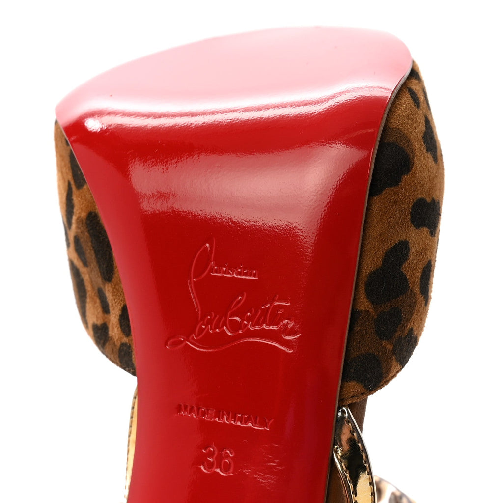 Levitagirl 120 Sandals 36 Leopard
