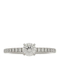 Platinum Diamond .33ct Etincelle De Cartier Solitaire Engagement Ring 48 4.5