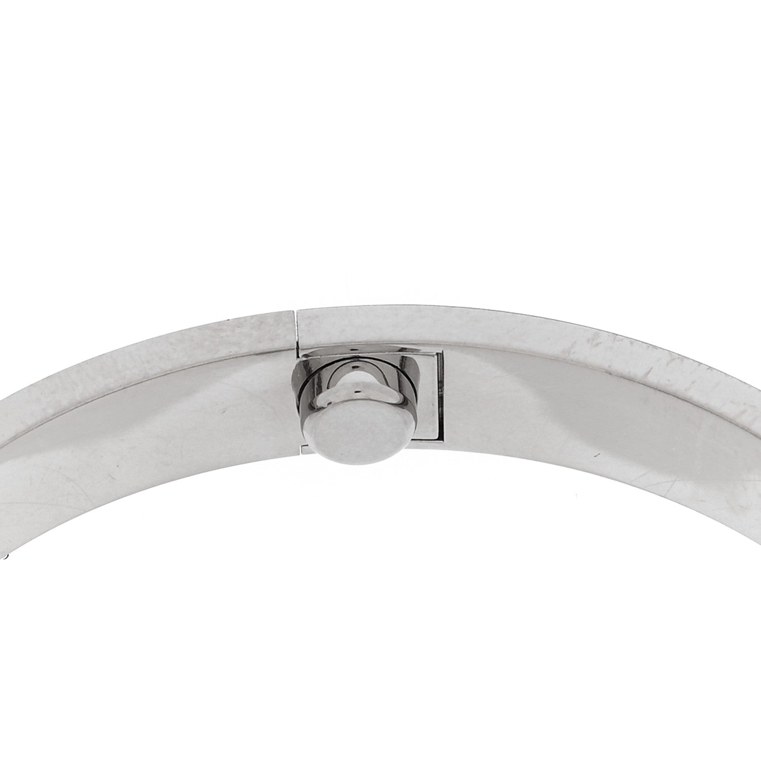 18K White Gold LOVE Bracelet 17