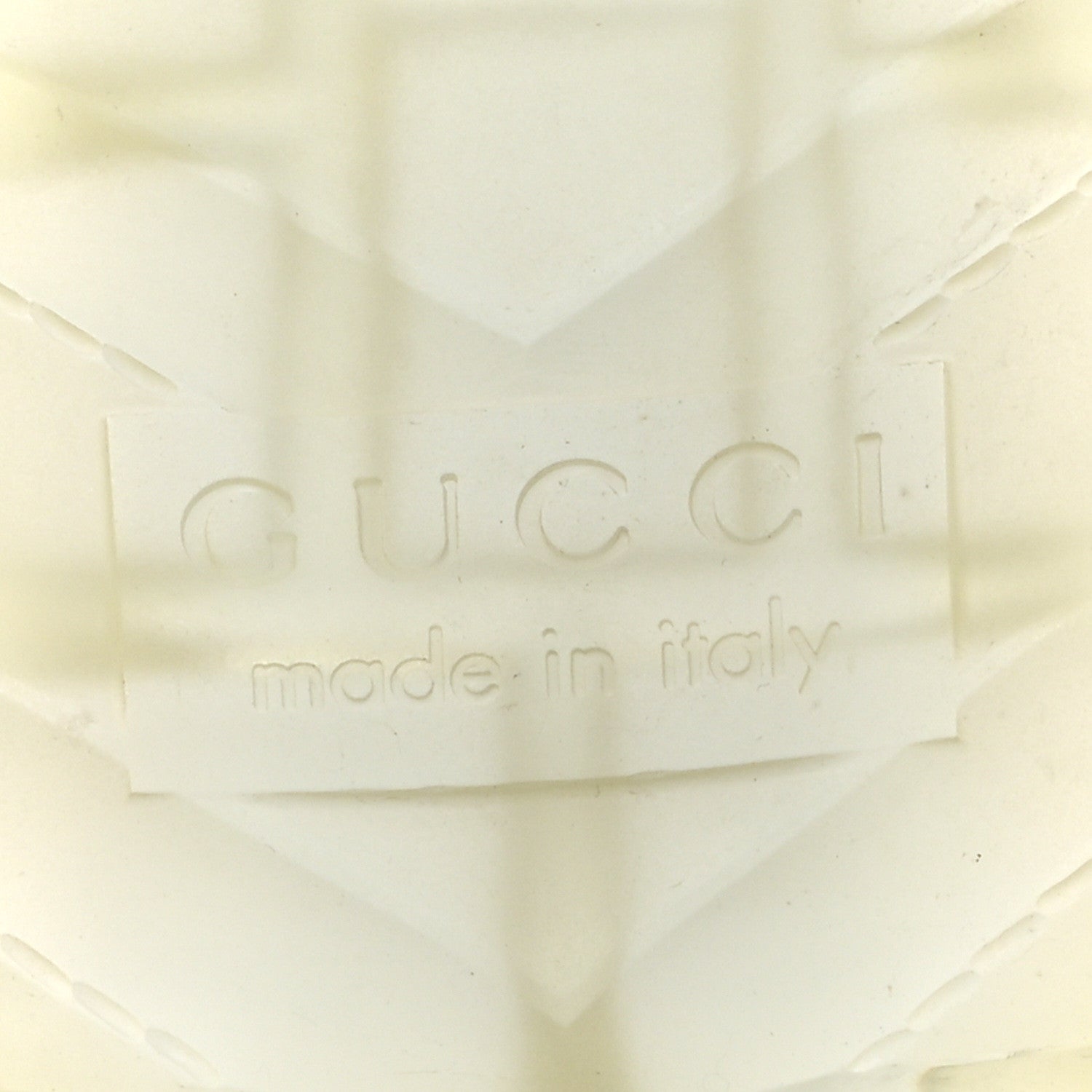 Rubber Gucci Logo Womens Platform 20/60mm Slide Sandals 39 Transparent