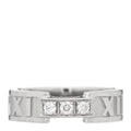18K White Gold Diamond Atlas Ring 53 6.5