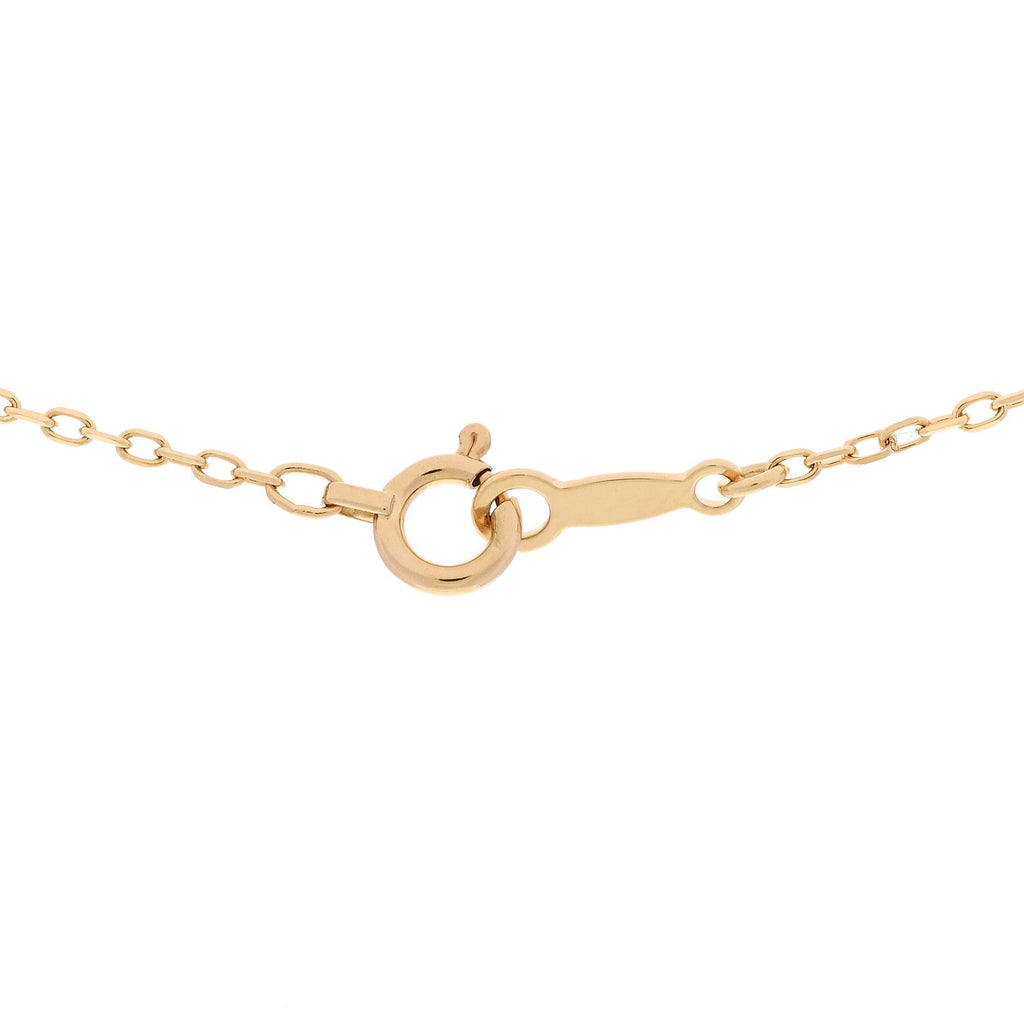 18K Yellow Gold Akoya Cultured Pearl 7-7.5mm Single Pendant Necklace