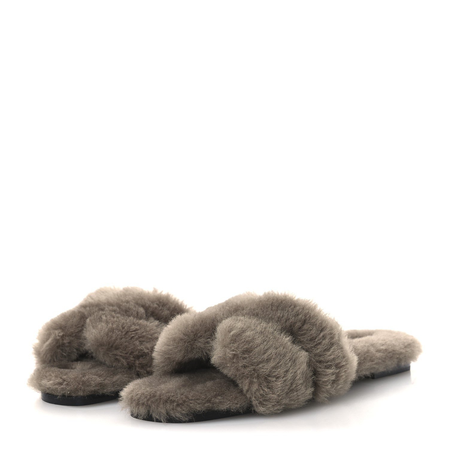 Woolskin Oran Sandals 38.5 Etoupe