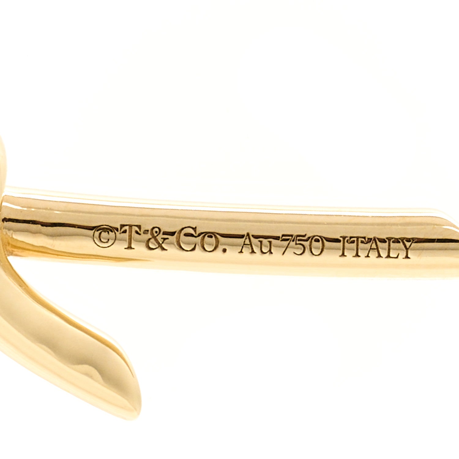 18K Yellow Gold Knot Necklace