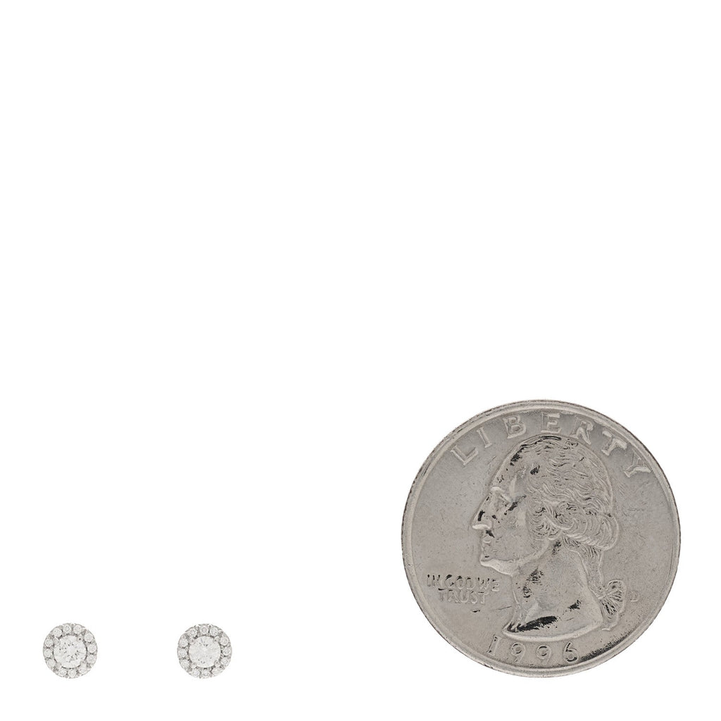 Platinum Diamond .17ctw Soleste Earrings