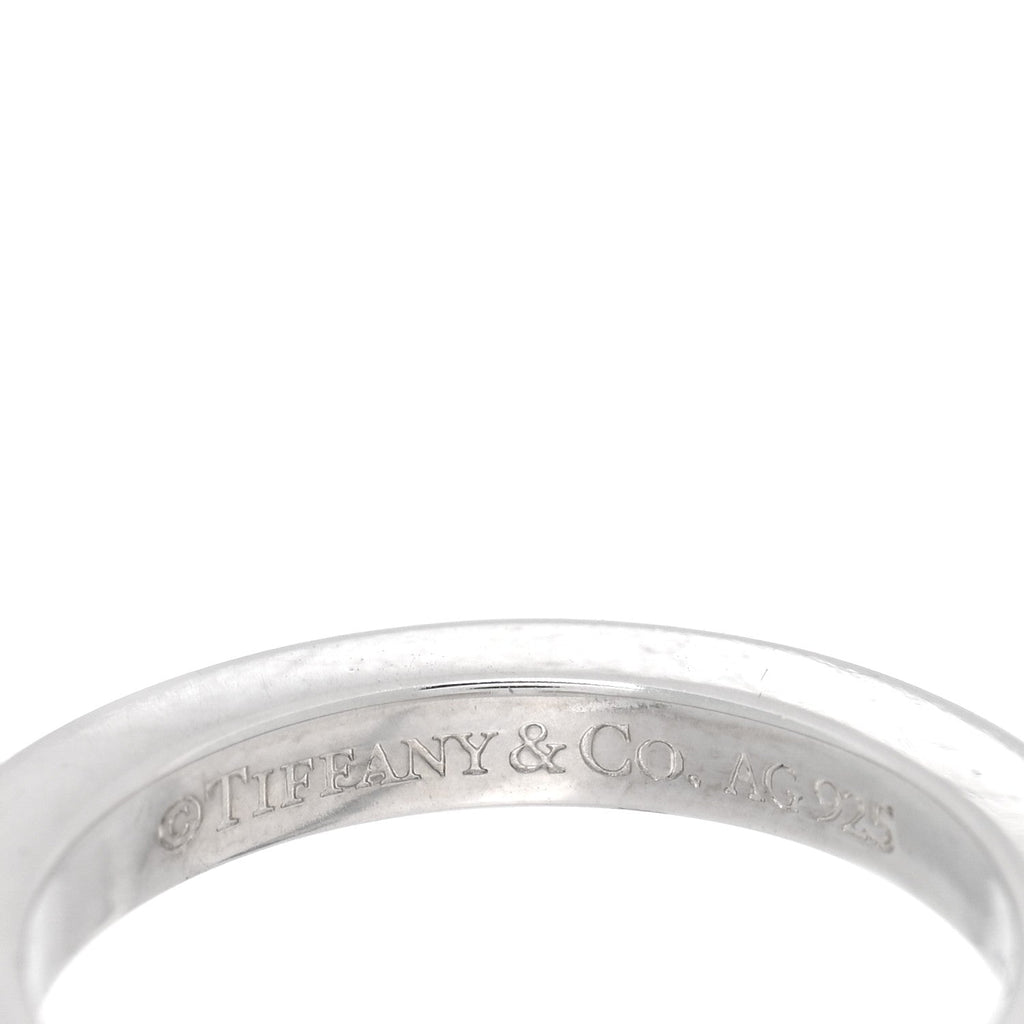 Sterling Silver T Square Ring 52 6