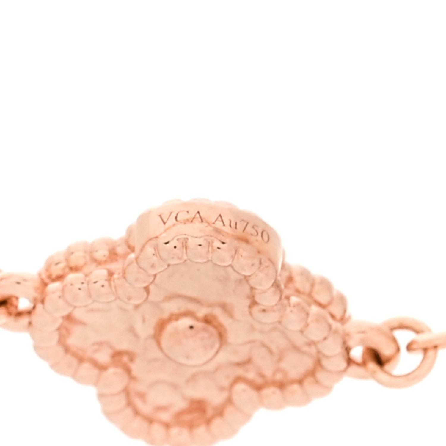 18K Rose Gold 16 Motifs Sweet Alhambra Necklace