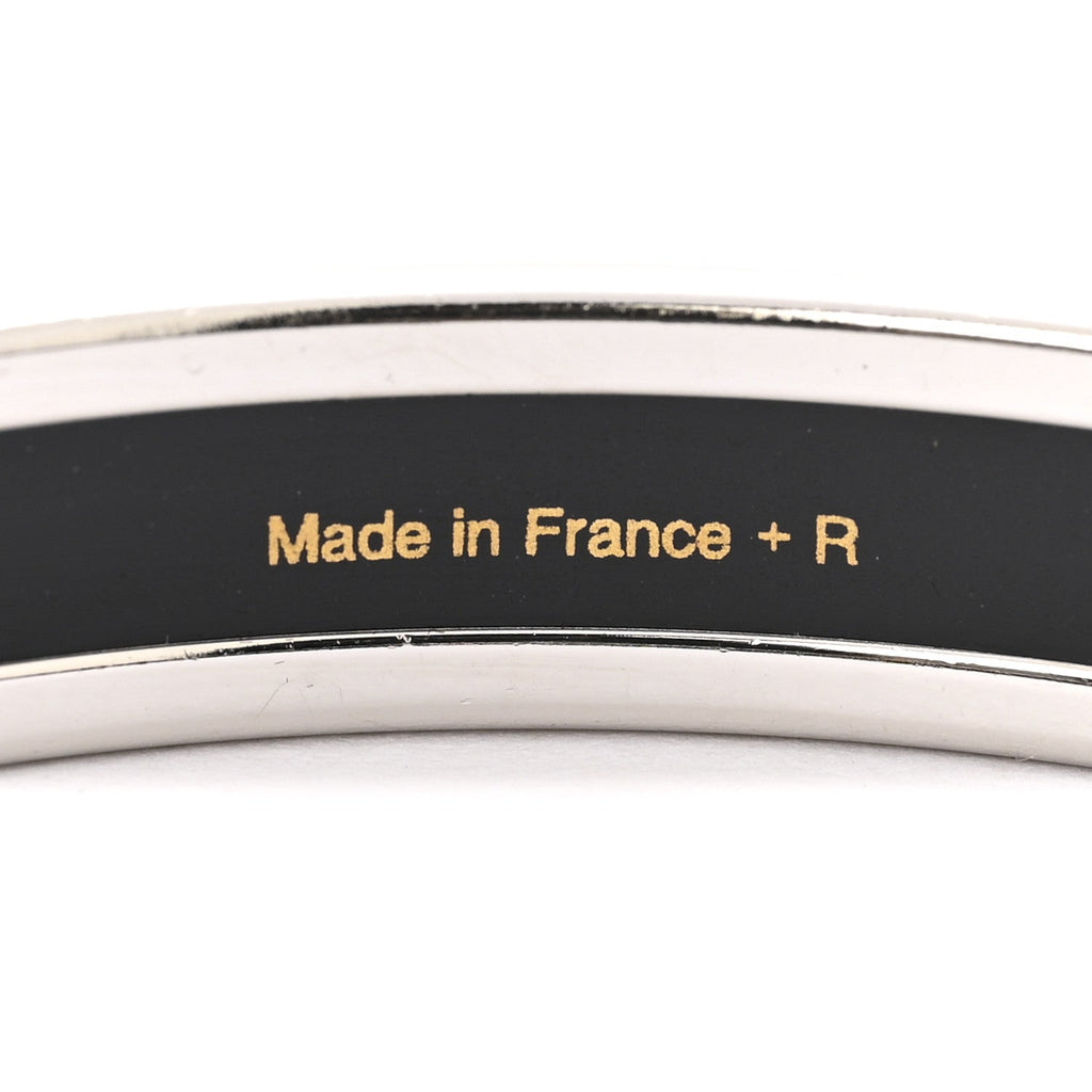 Enamel Printed Narrow Caleche Bracelet 65 Rose Dragee