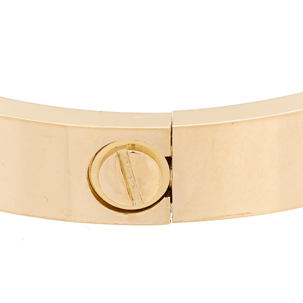 18K Yellow Gold LOVE Bracelet 15