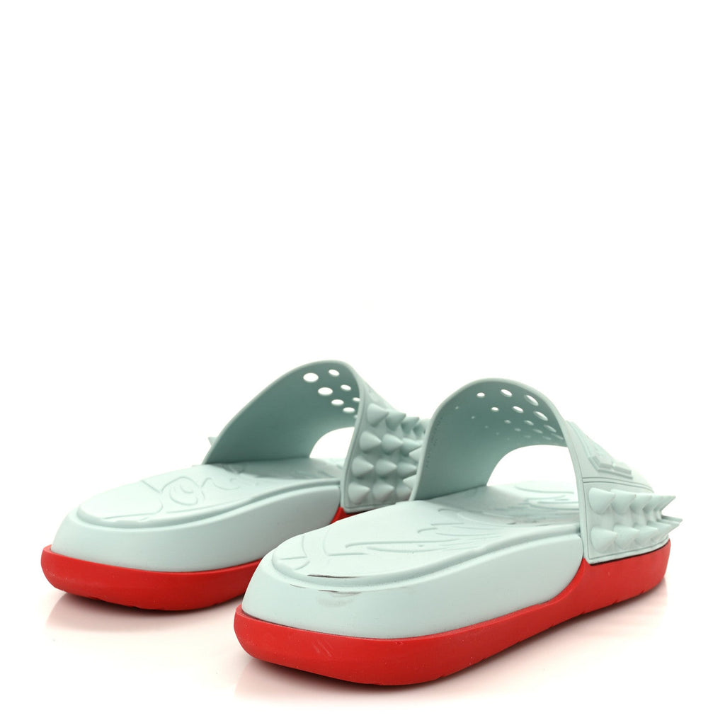 Rubber Take It Easy Flat Slide Sandals 46 Iceberg