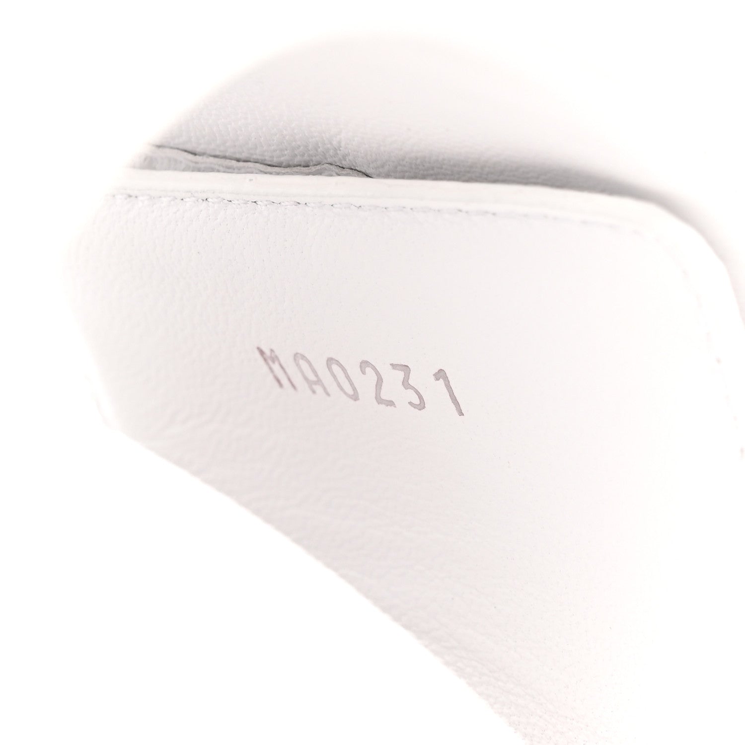 Calfskin Sunset Flat Mule Sandals 39 White