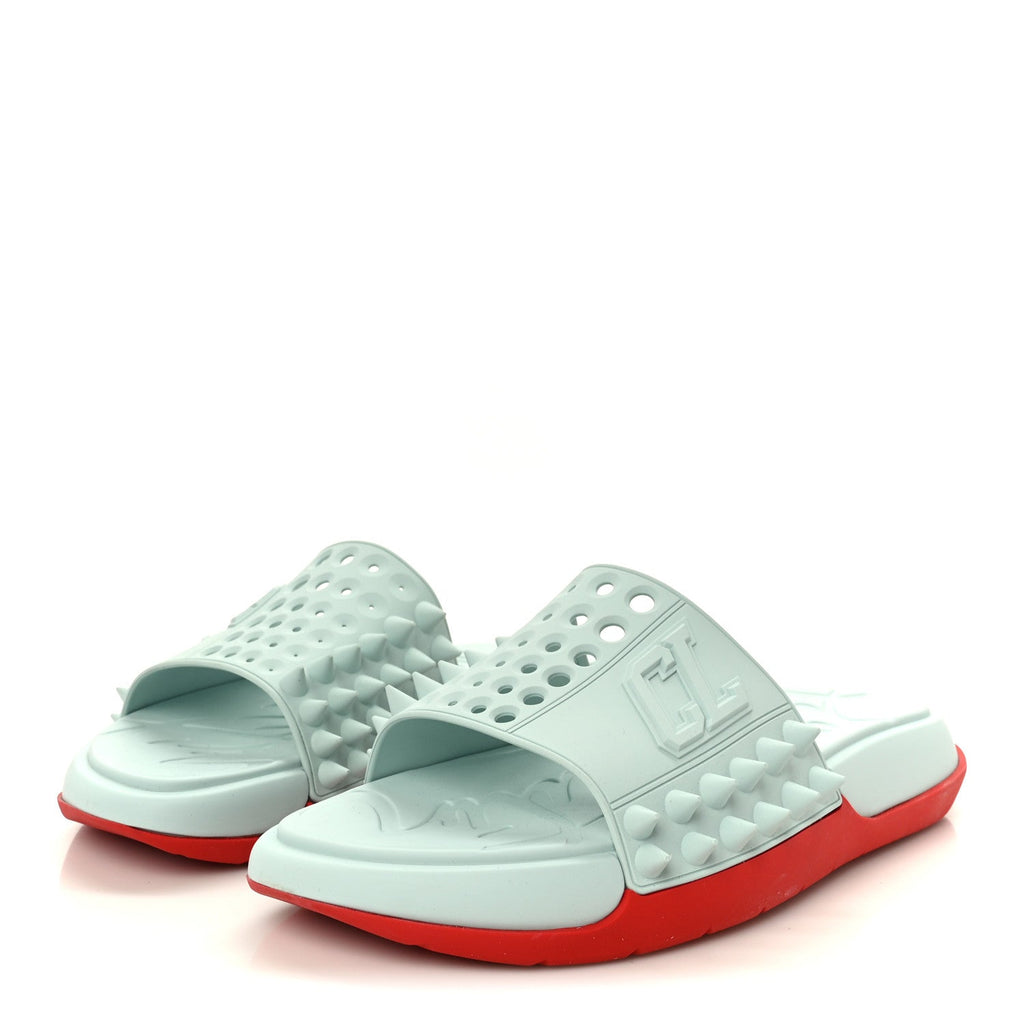 Rubber Take It Easy Flat Slide Sandals 46 Iceberg