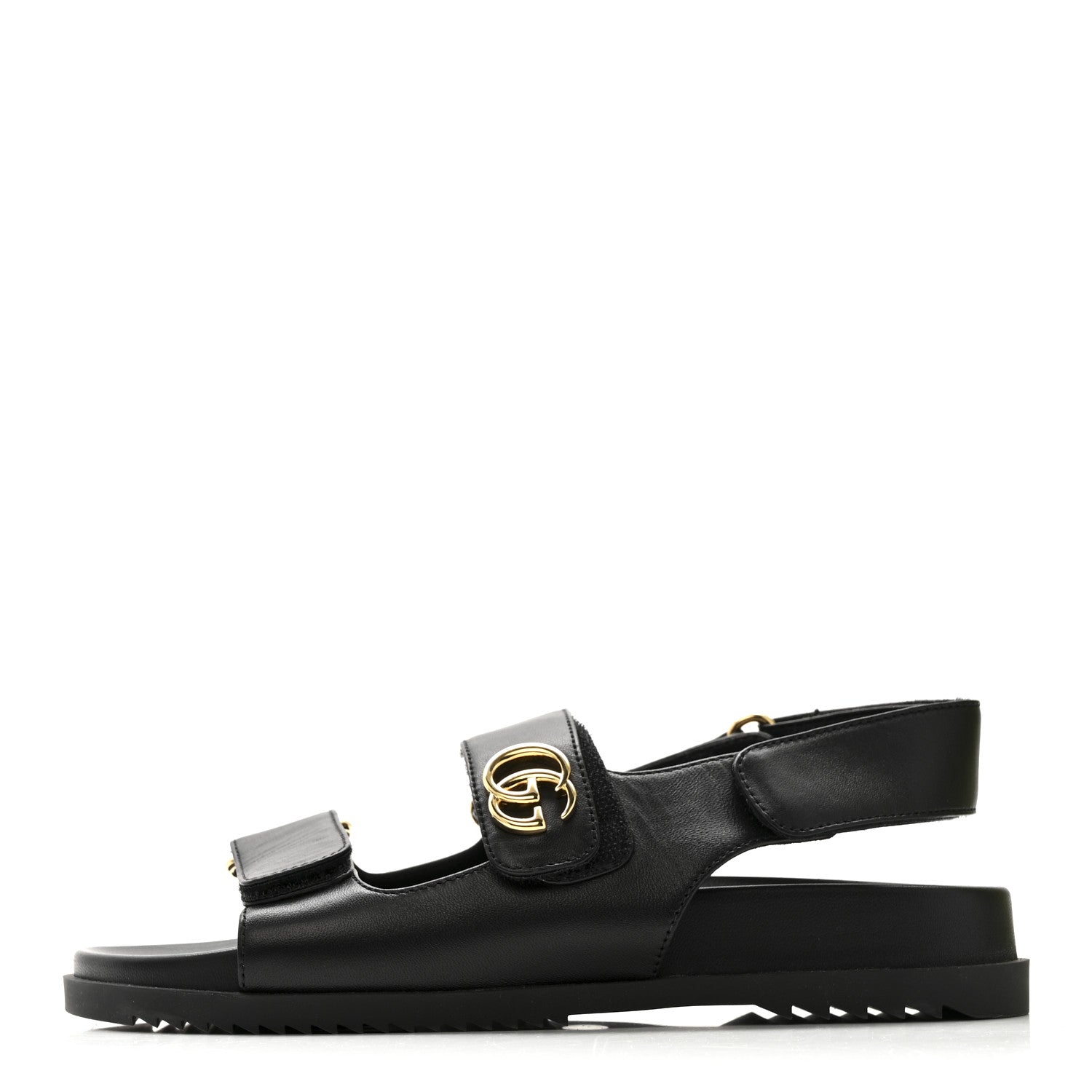 Nappa Charlotte Moritz GG Womens Dad Sandals 36.5 Black