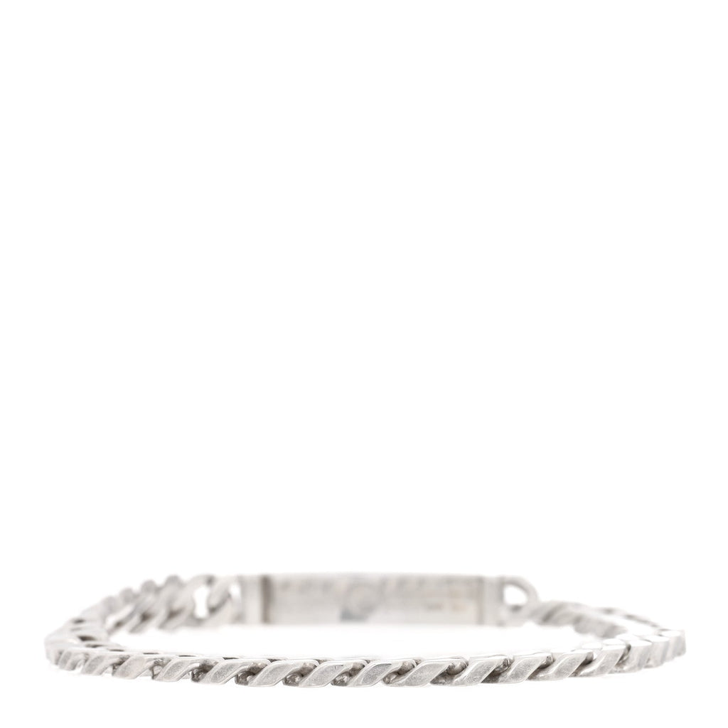 Sterling Silver TPM Kelly Gourmette Bracelet XL