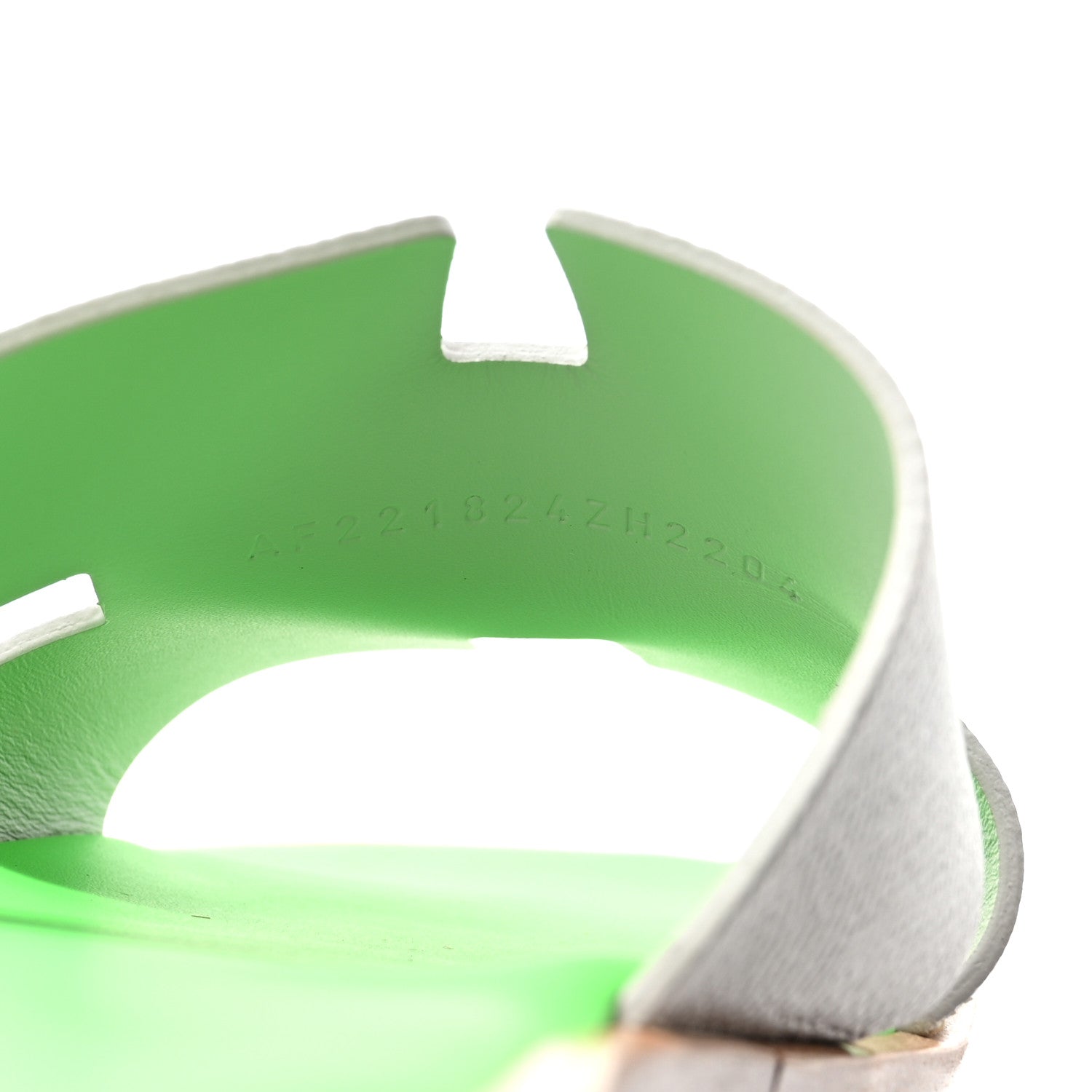 Epsom Mens Izmir Sandals 42 Gris Quartz Vert Fluo