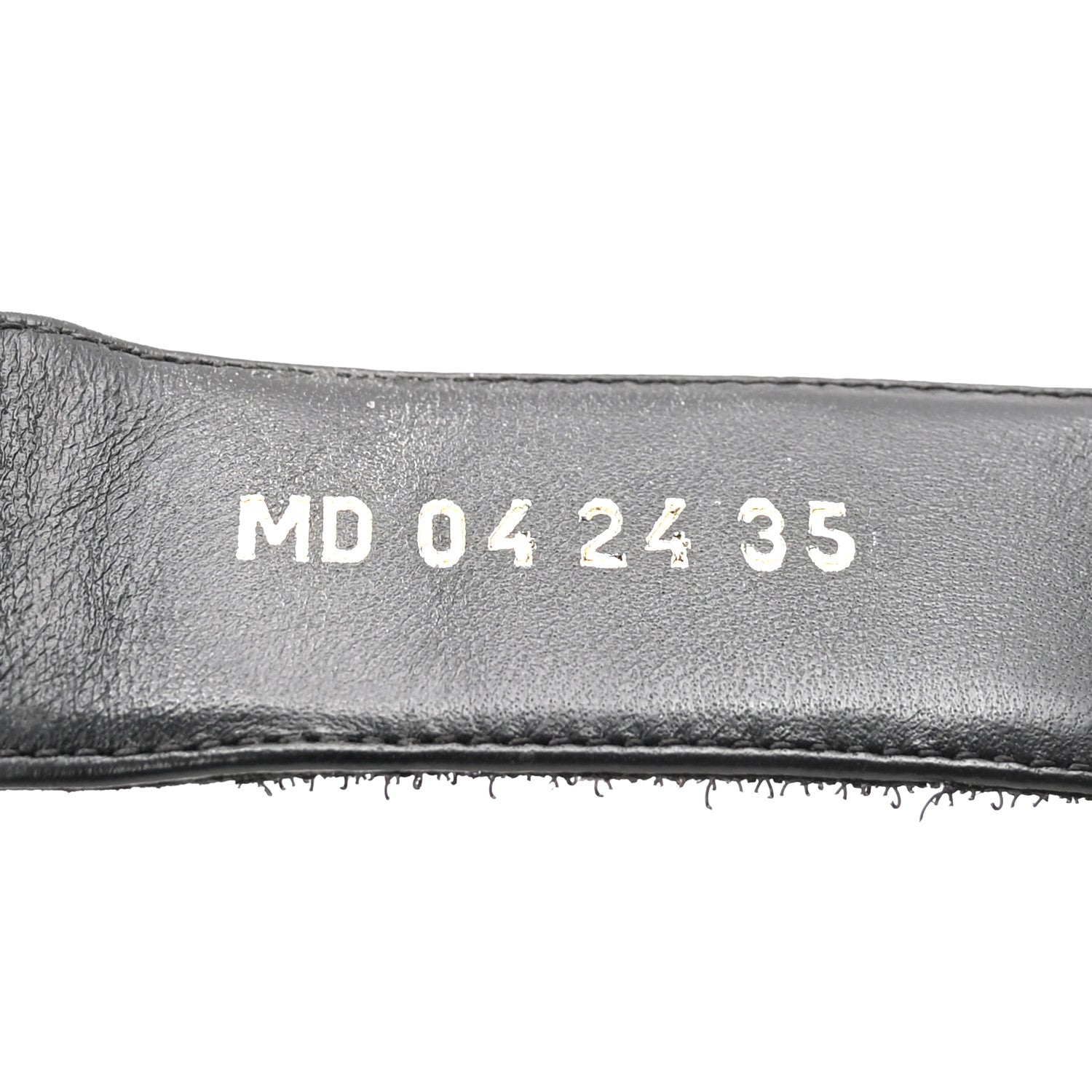 Lambskin Dioract 10mm Sandals 35 Black