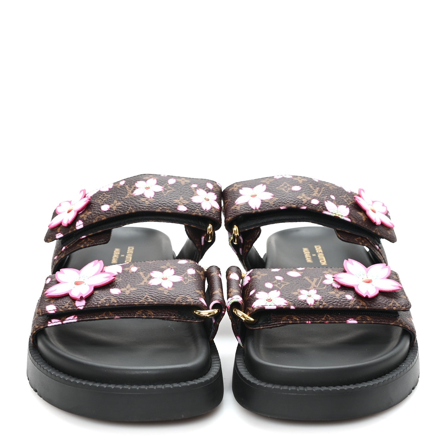 LV X TM Monogram LV Sunset Flat Comfort Mule 35 Sakura Brown