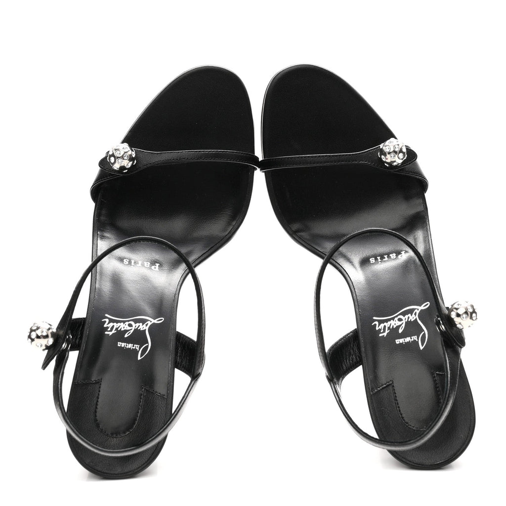 Nappa Atmospheria 85 Sandals 39 Black