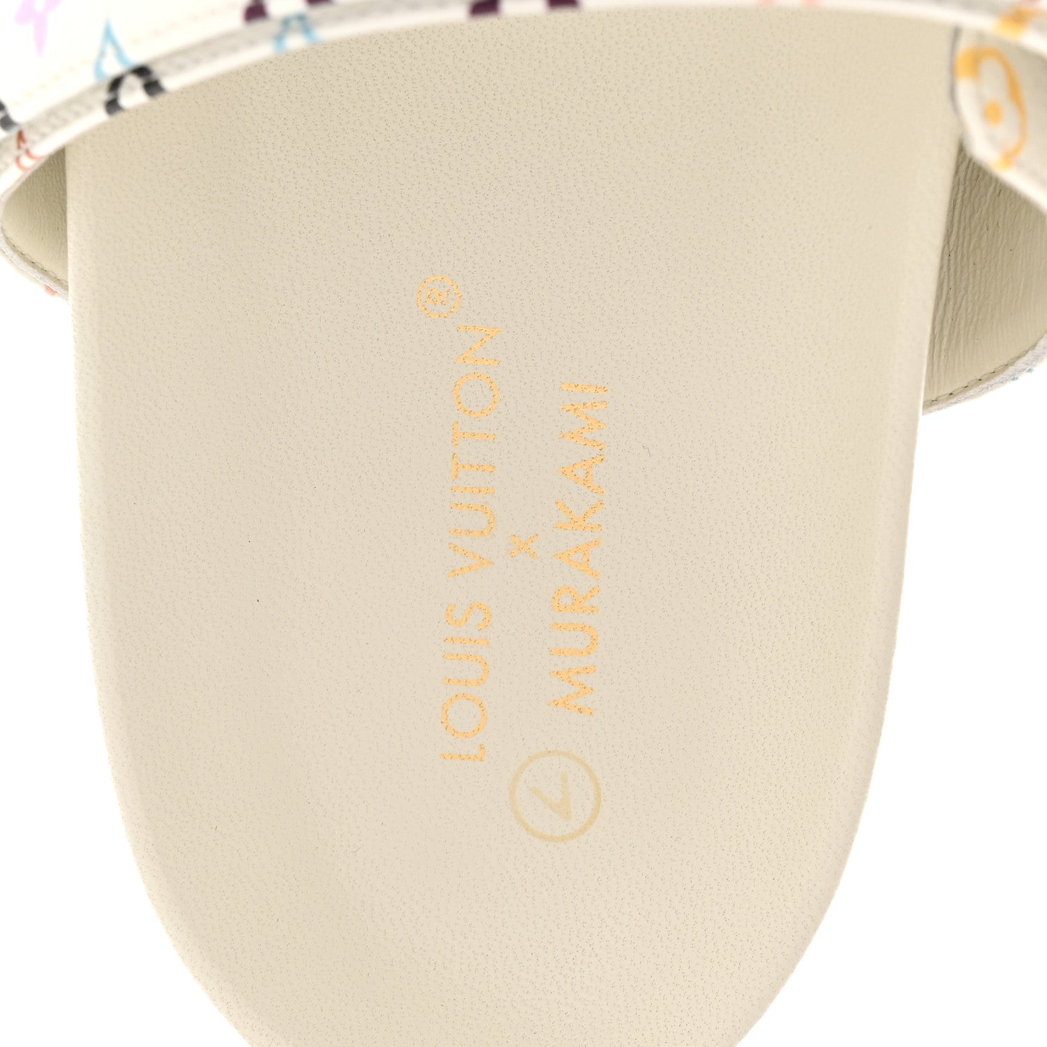 LV X TM Monogram Multicolor Bom Dia Comfort Mule Sandals 38.5 White
