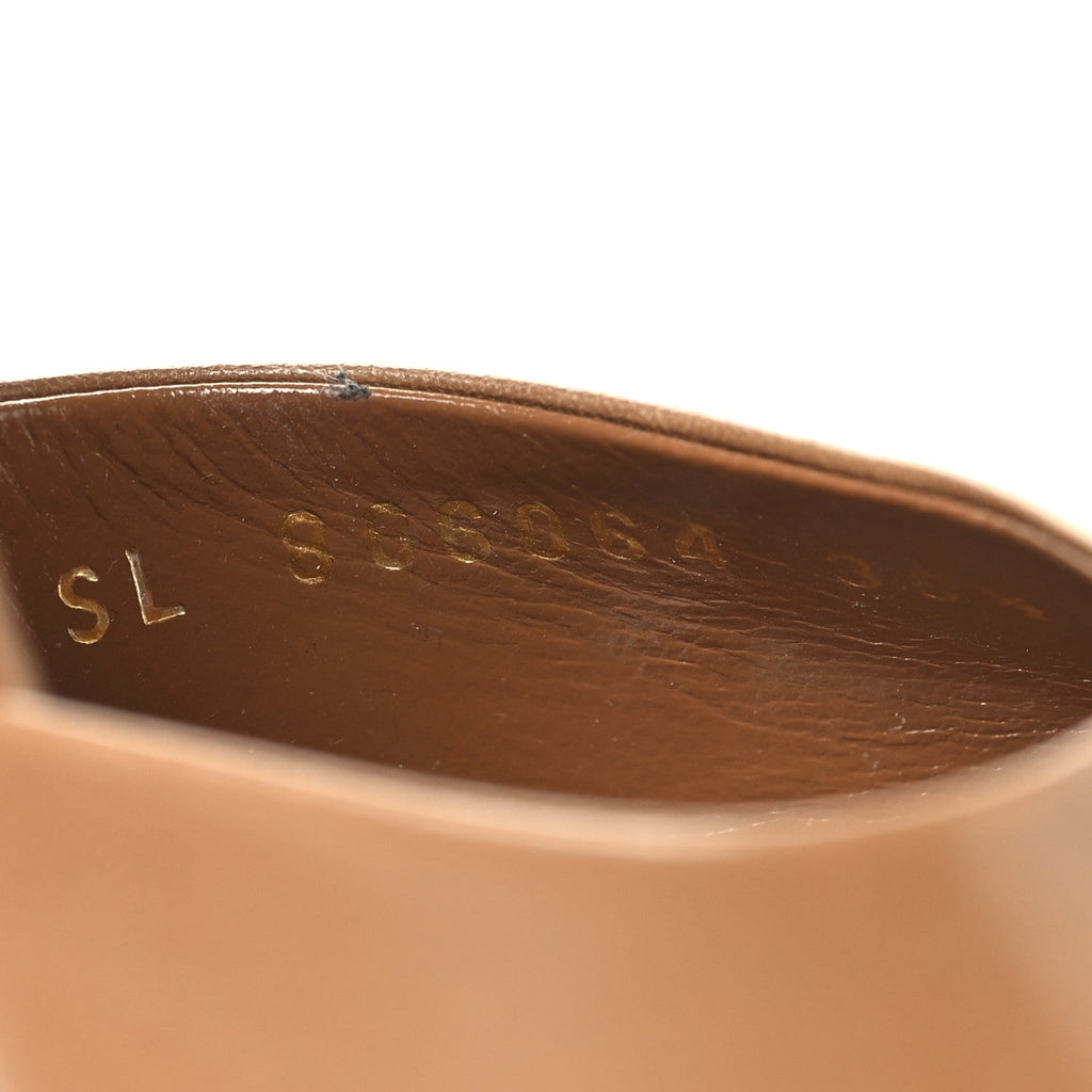 Smooth Calfskin La Scandale 110 Sandals 36.5 Dark Macademia 36.5