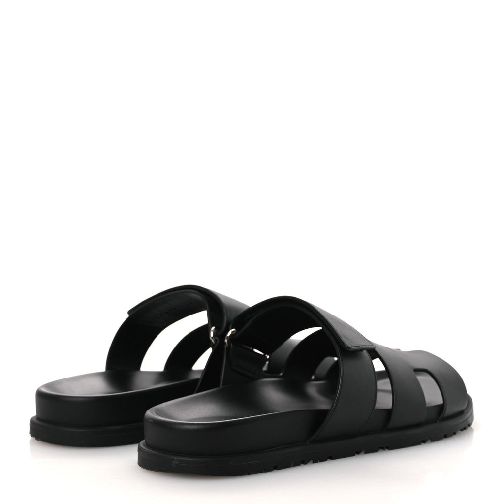 Calfskin Womens Chypre Sandals 40 Black