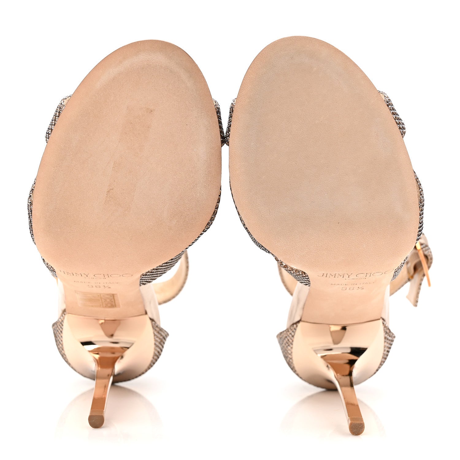 Lame Glitter Lottie Sandal 36.5 Macaroon