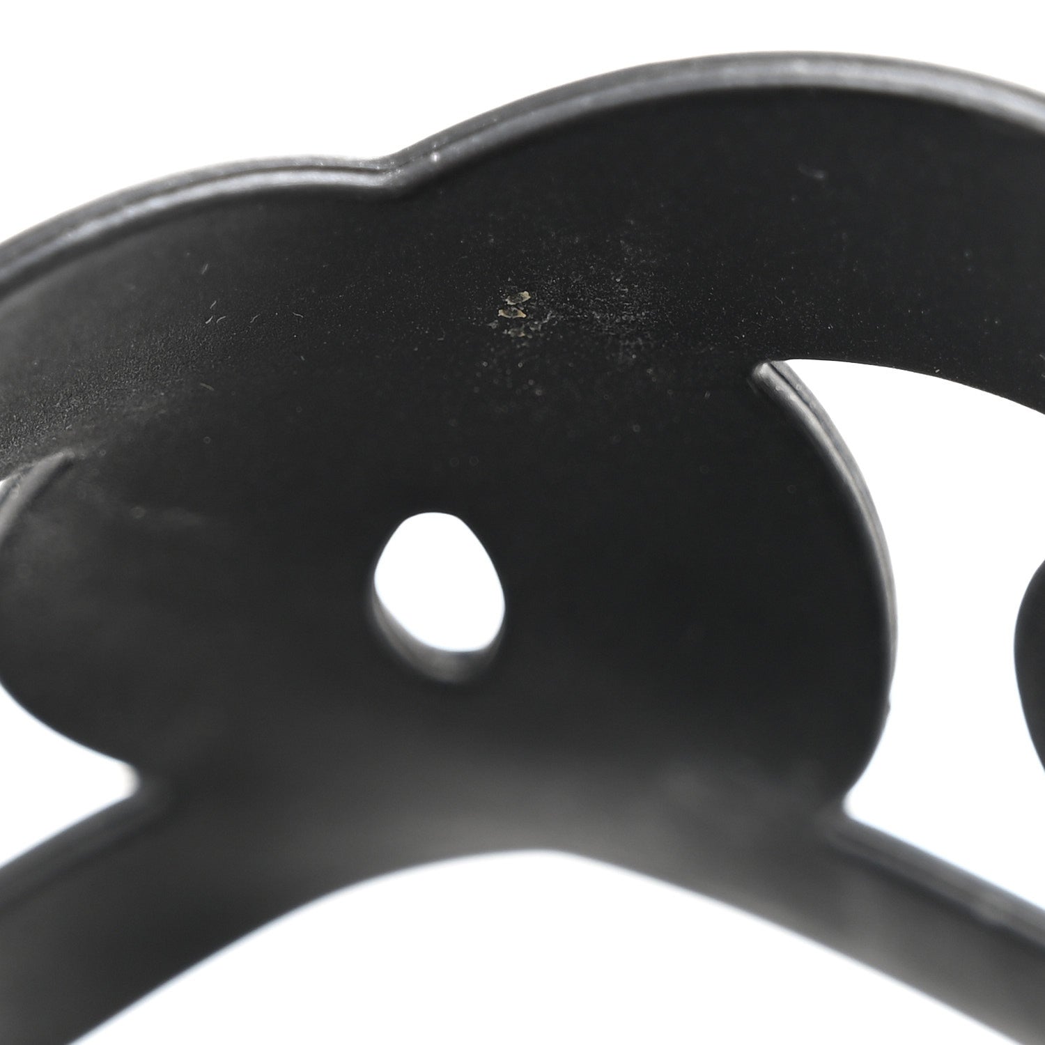 Rubber Aloha Sandals 36 Black