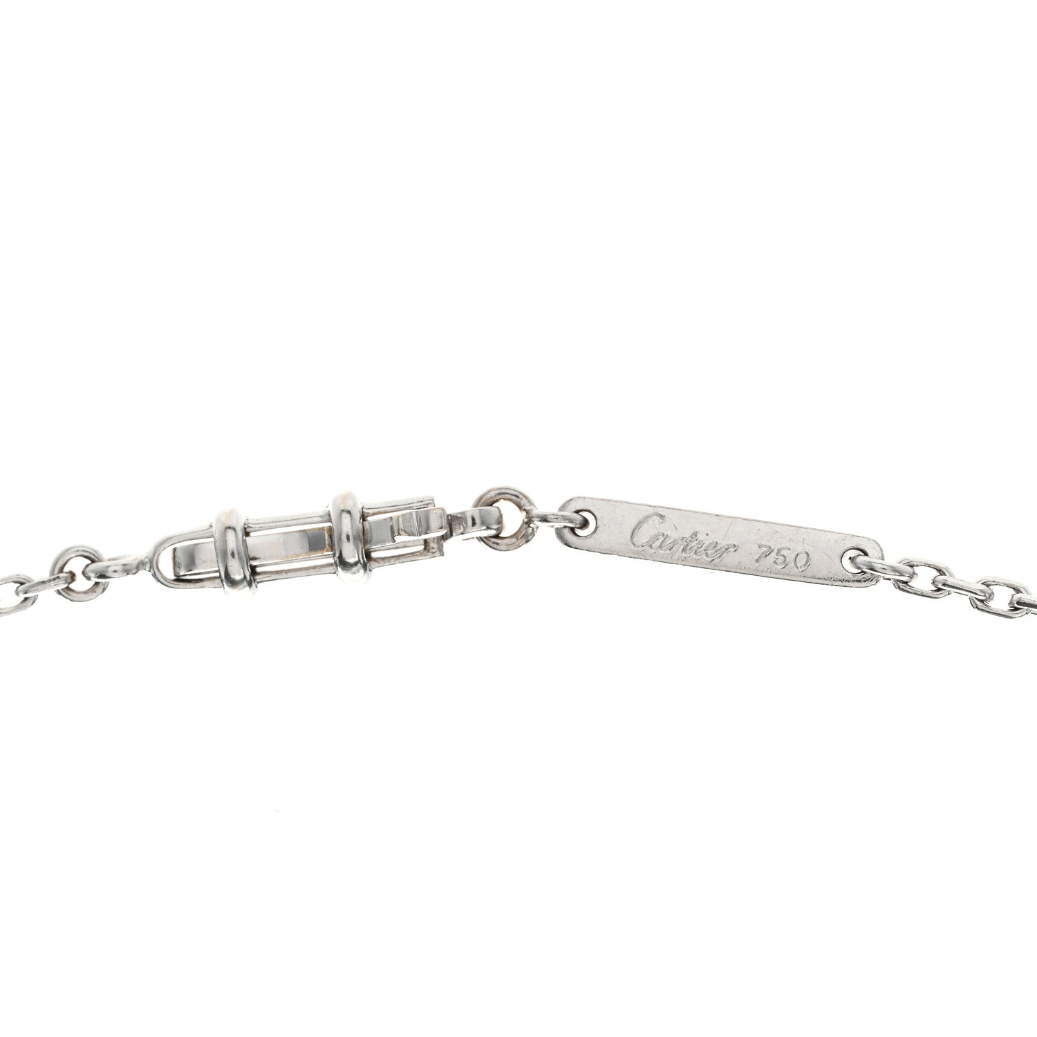 18K White Gold Diamond .25ct 1895 Pendant Necklace