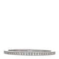 Platinum Diamond .12ctw 1.3mm Novo Half Eternity Band Ring 53 6.5