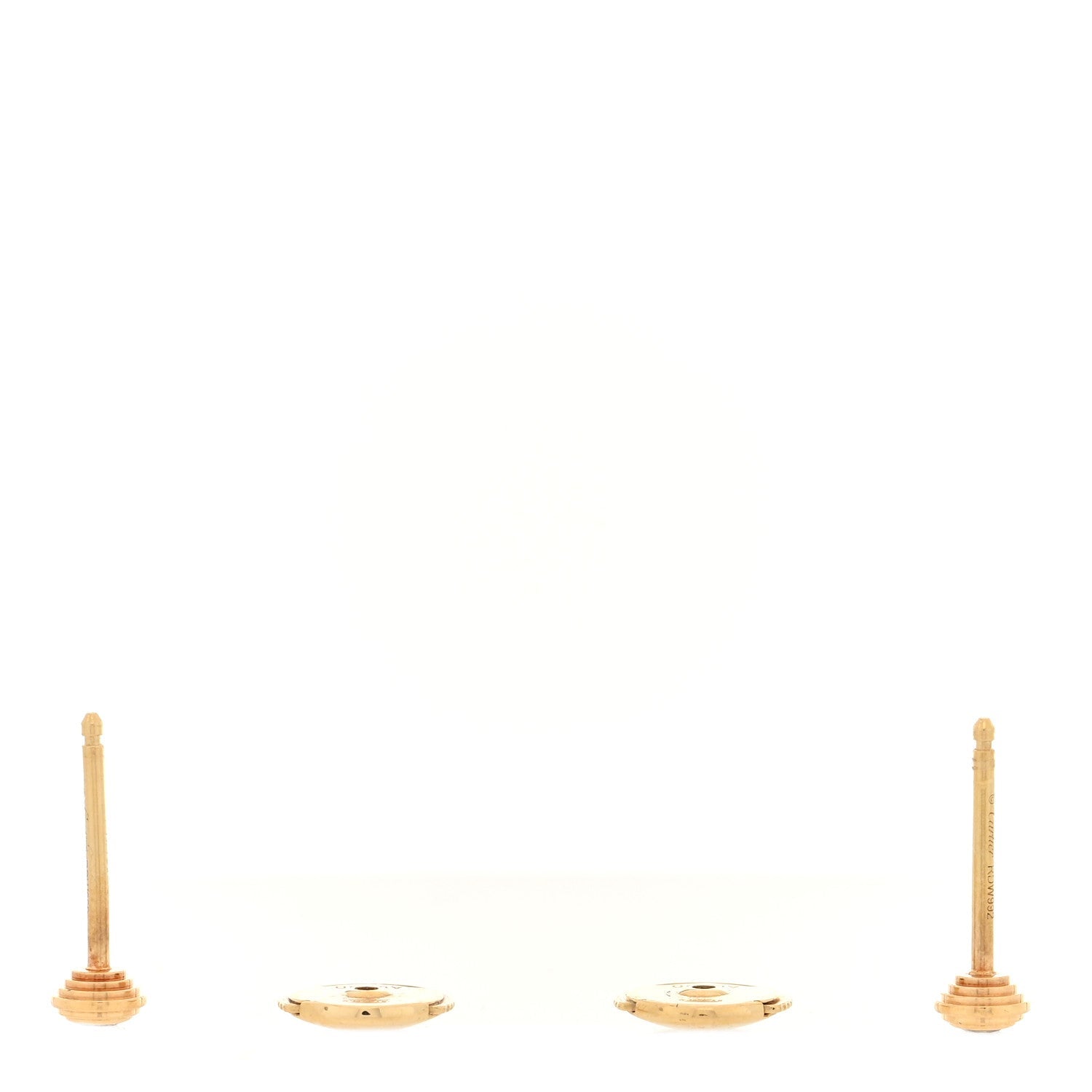 18K Yellow Gold Diamond XS D'Amour Earrings