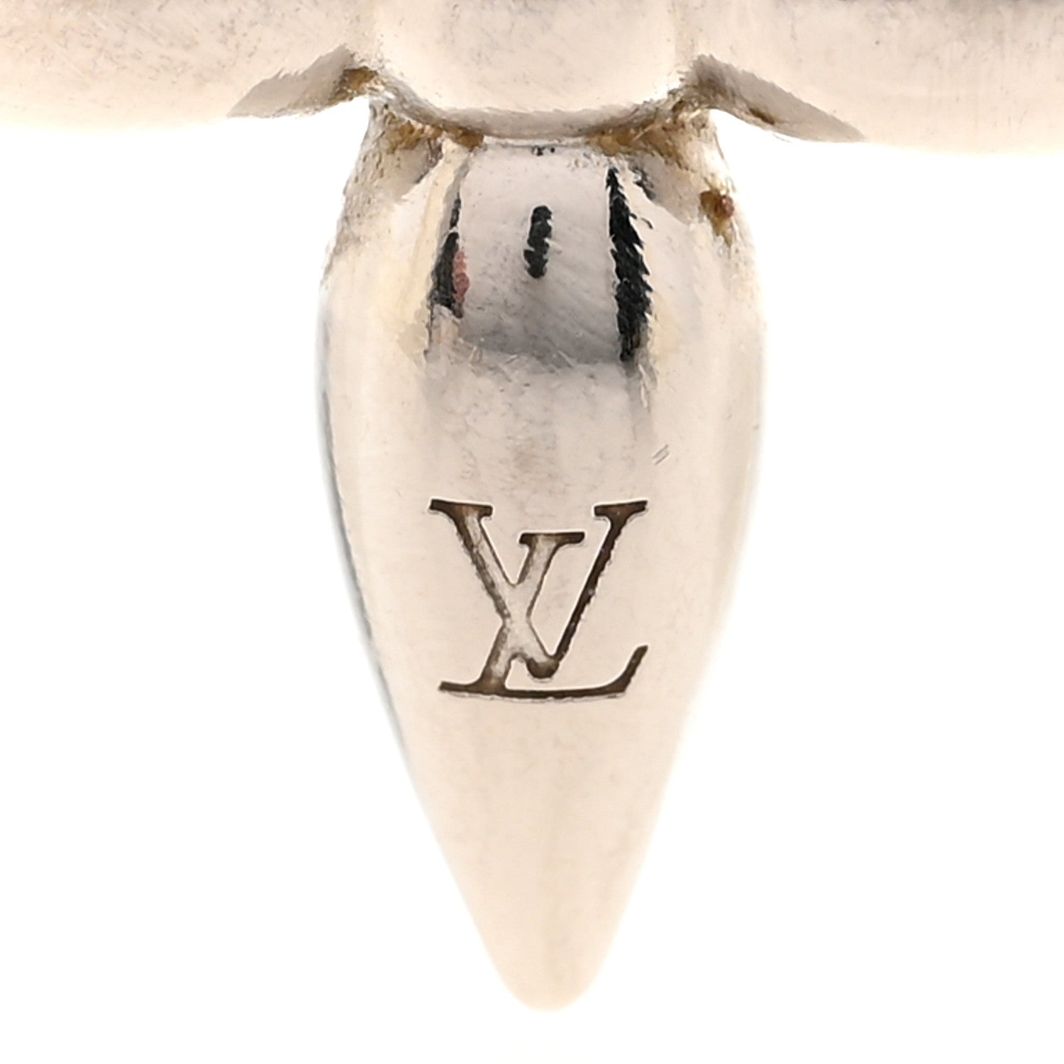 Metal Louisette Earrings Silver Gold