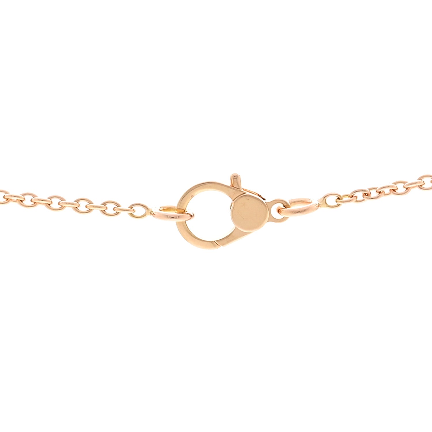 18K Rose Gold Diamond Finesse Pendant Necklace
