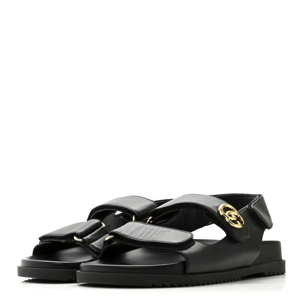 Nappa Charlotte Moritz GG Womens Dad Sandals 36.5 Black