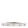 18K White Gold LOVE Bracelet 15
