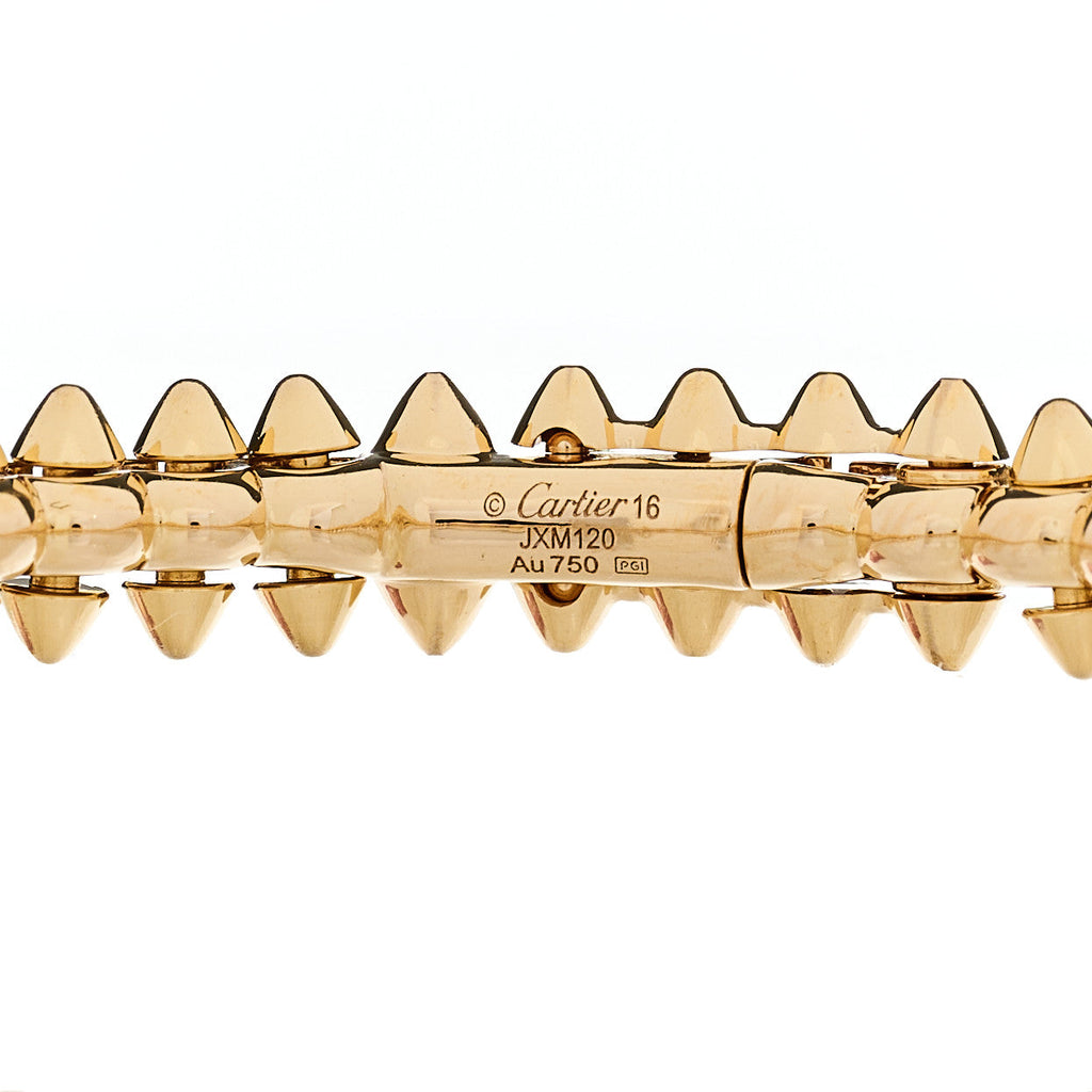 18K Pink Gold Small Clash De Cartier Bracelet 16