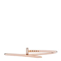 18K Pink Gold Diamond Small Juste Un Clou Bracelet 16