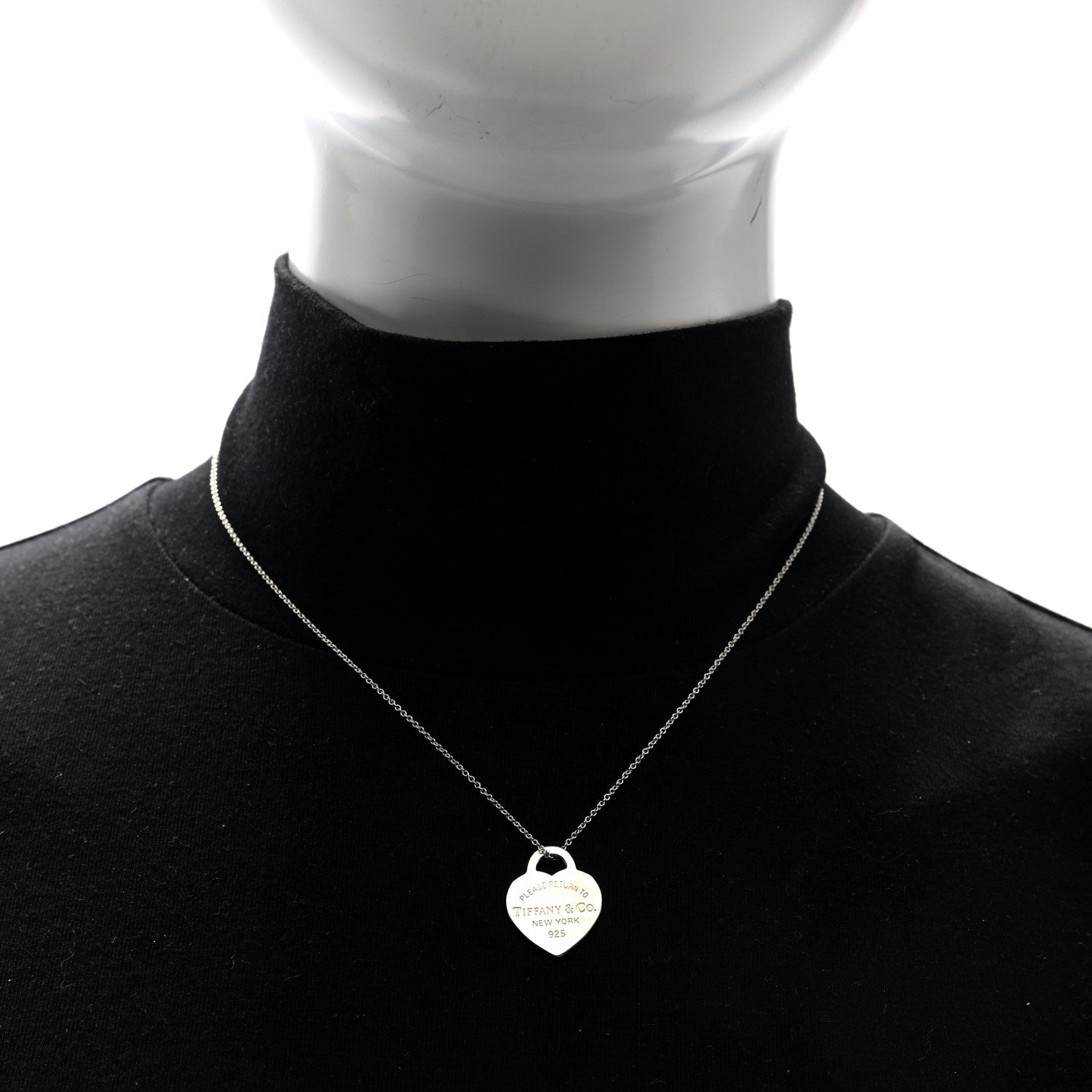 Sterling Silver Small Return To Tiffany Heart Pendant Necklace