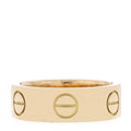 18K Yellow Gold 5.5mm LOVE Ring 46 3.75