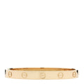 18K Yellow Gold LOVE Single Screw Bracelet 16