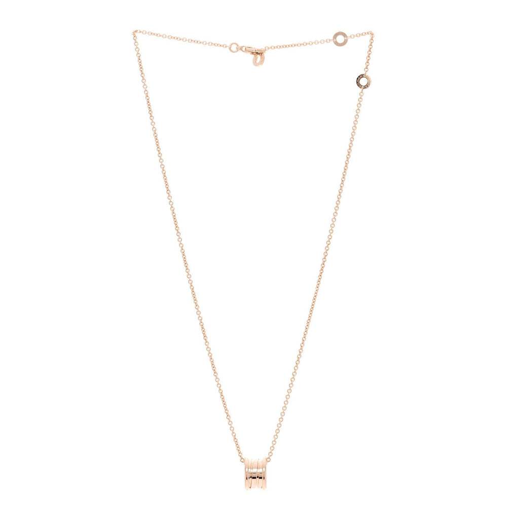 18K Rose Gold B.Zero1 Pendant Necklace