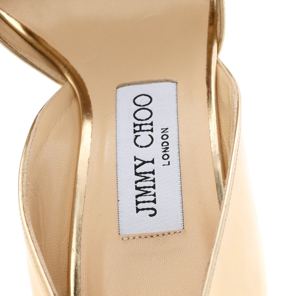 Mirror Calfskin Darylin 100 35 Gold