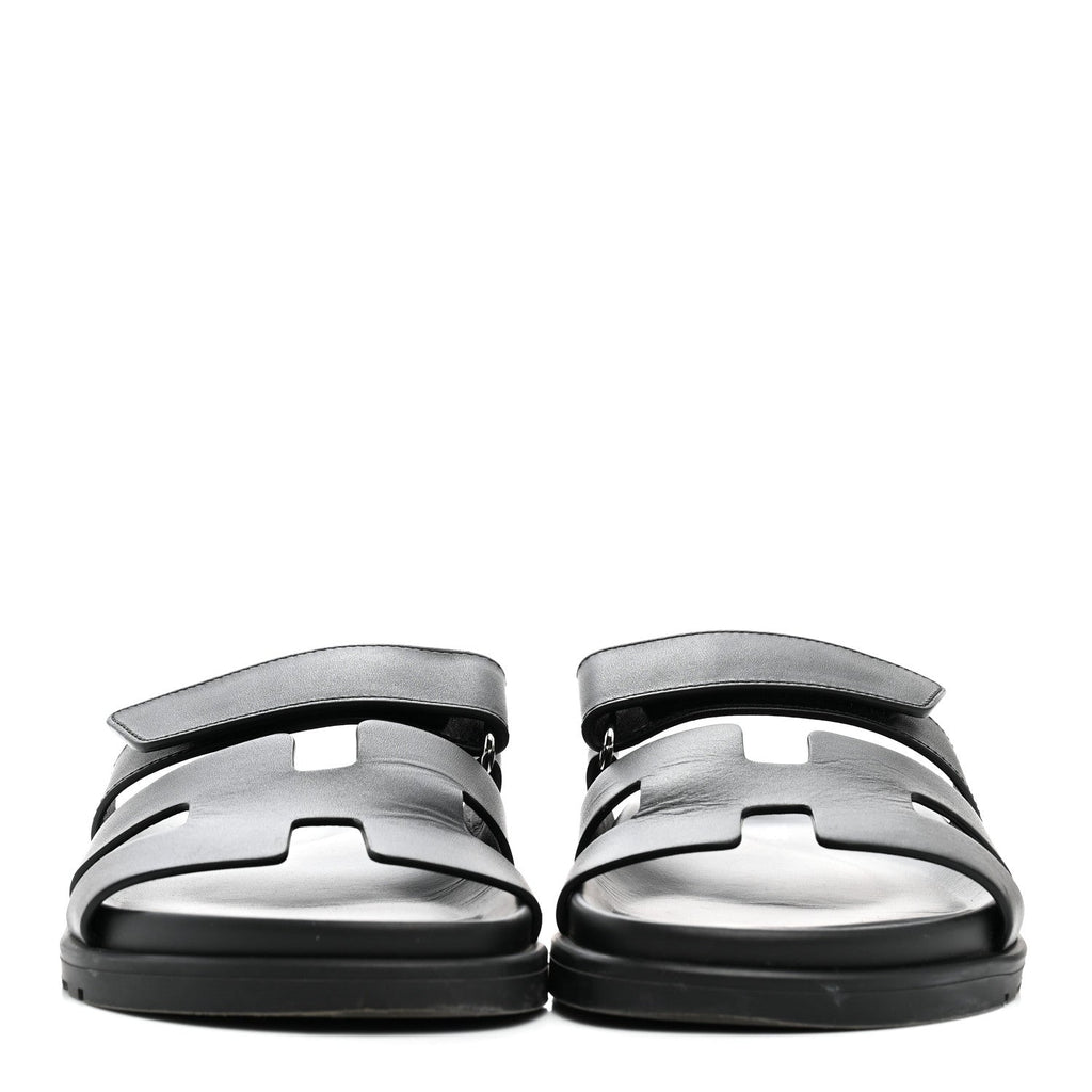 Calfskin Womens Chypre Sandals 35.5 Black