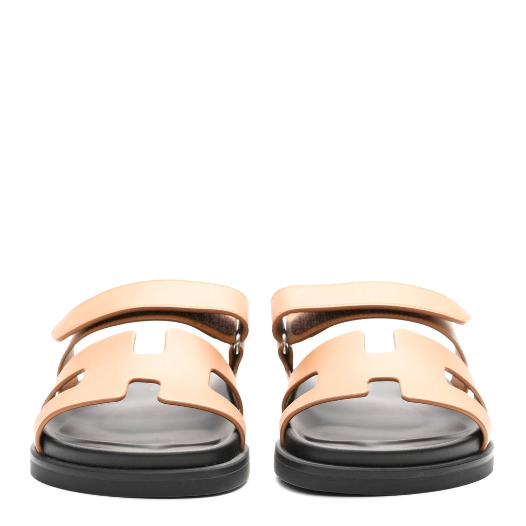 Calfskin Womens Chypre Sandals 36.5 Natural