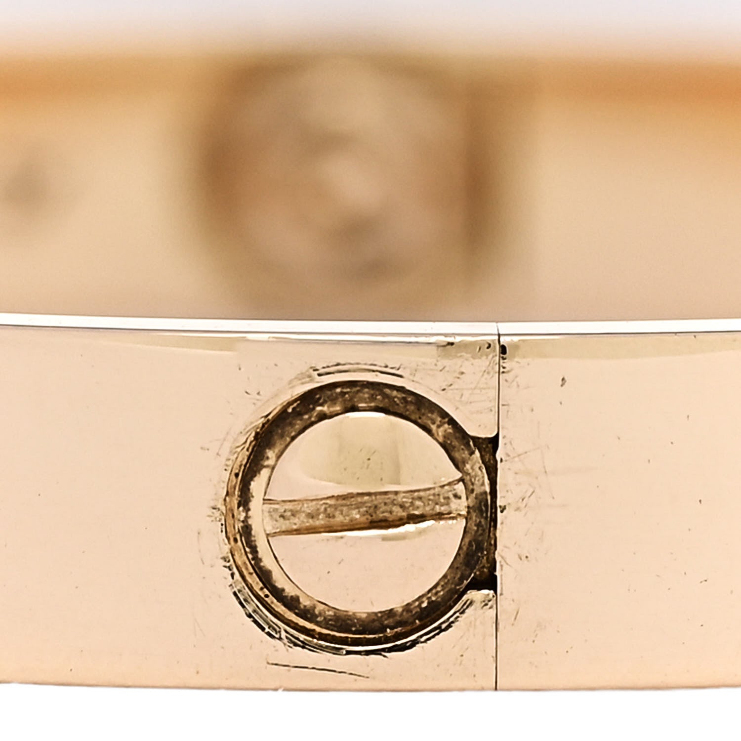 18K Yellow Gold Love Bracelet 16